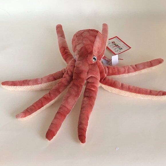 New w/Tag Douglas  Plush Octopus Spiney Stuffed Animal 12“ - Picture 4 of 10